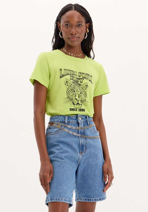Blusa T-shirt Comfort Estampa