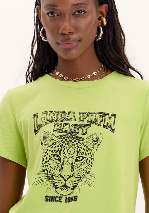 Blusa T-shirt Comfort Estampa