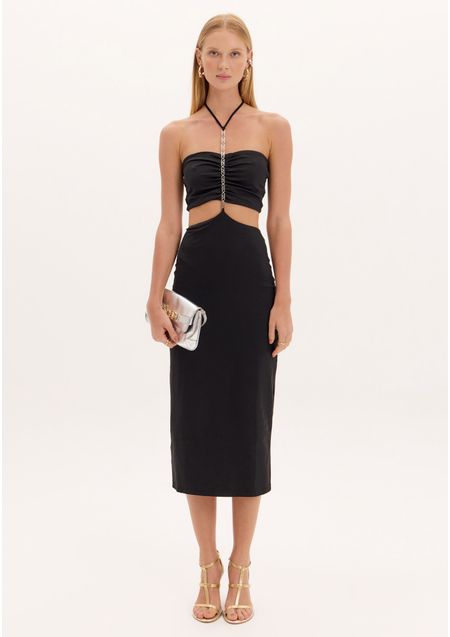 Vestido Super Midi Amarração