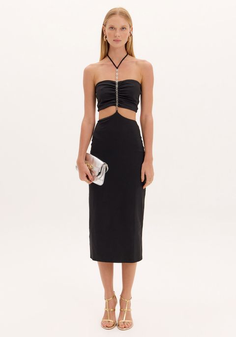 Vestido Super Midi Amarração