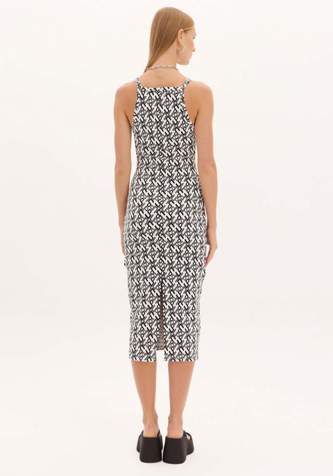 Vestido De Alças Logomania