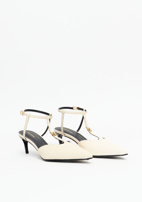 Scarpin Salto Detalhe Metal