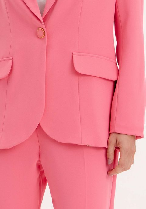Blazer Alongado Com Faixa