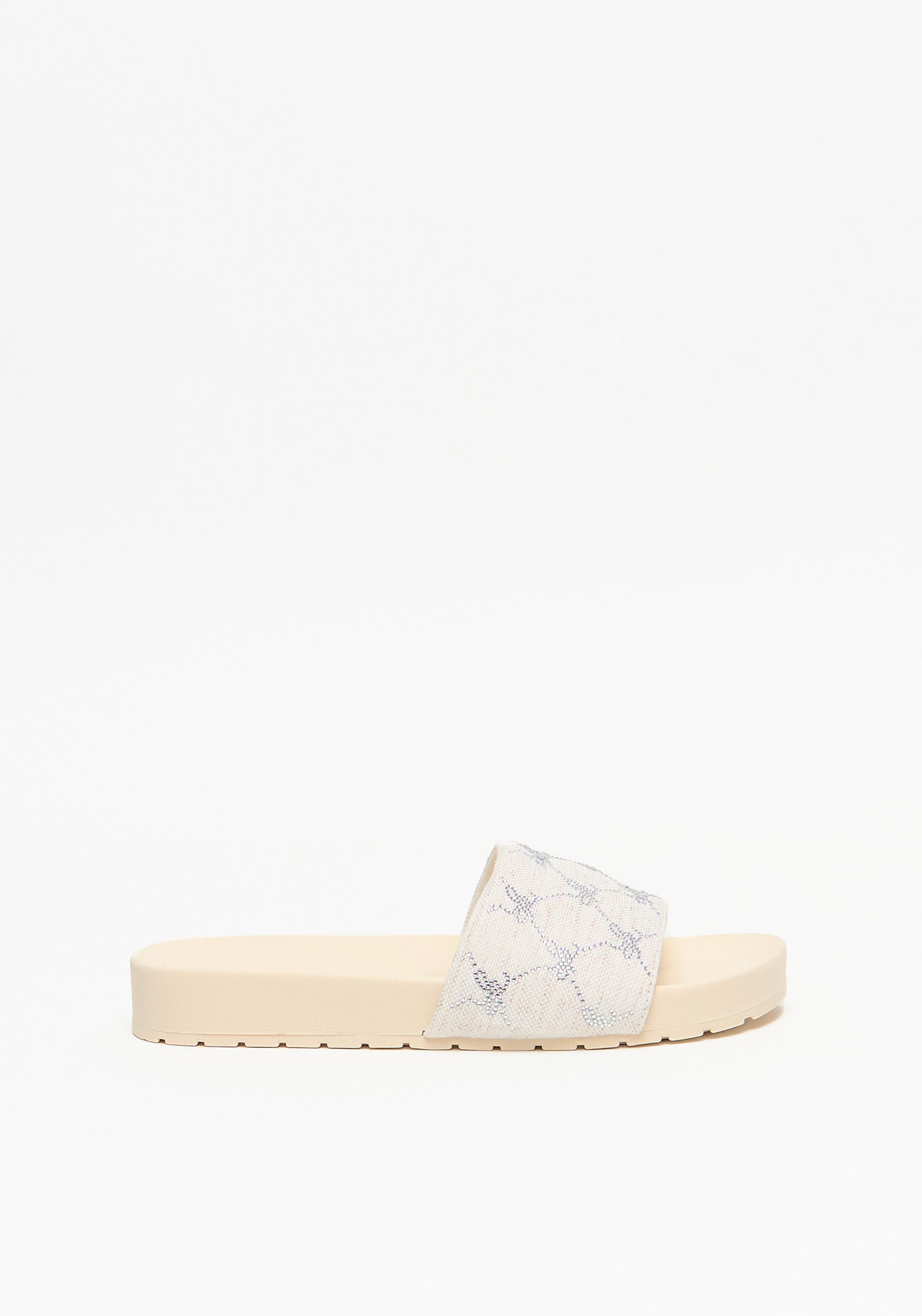 Chinelo Slide Com Aplicação