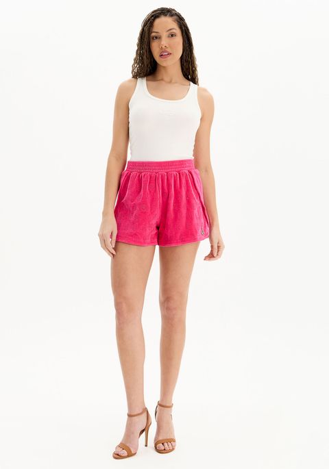Short Boxer Cintura Média