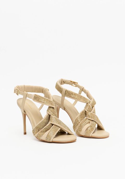 Sandalia Puffy Com Strass
