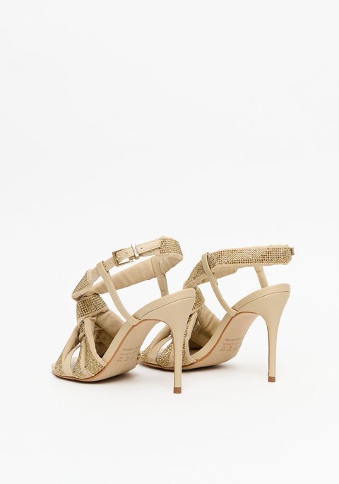 Sandalia Puffy Com Strass