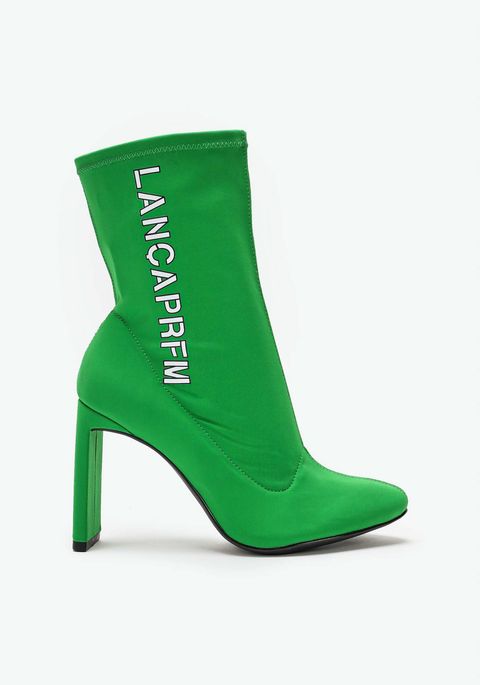 Bota Cano Baixo Com Logo