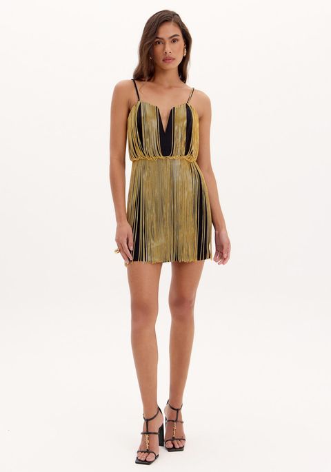 Vestido Curto Com Alça