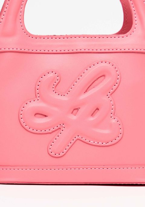 Bolsa Mini Tote Pespontada Com Alças