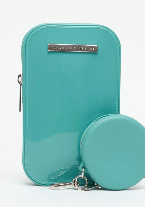 Bolsa Vertical Com Zíper E Chaveiro