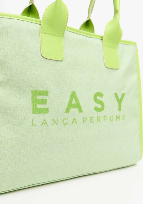 Bolsa Shopping De Alças Duplas Com Assinatura