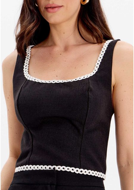 Blusa Sem Manga