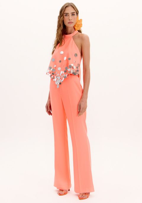 Calça New Flare Alfaiataria Cintura Alta