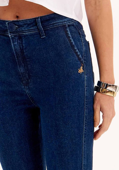 Calça Jeans Flare Super High