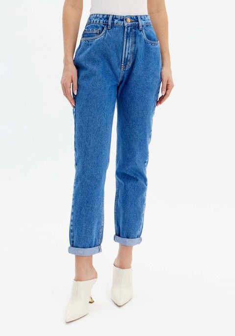 Calça Jeans Luna Mom Cintura Alta