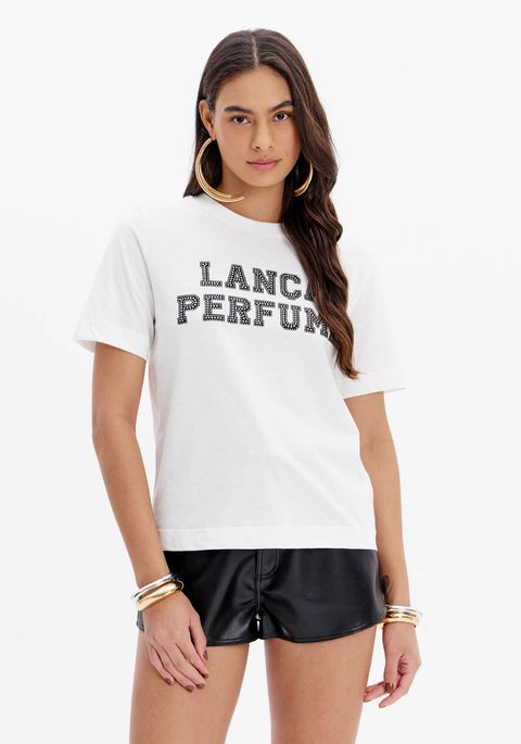 Blusa T-shirt Manga Curta Com Name