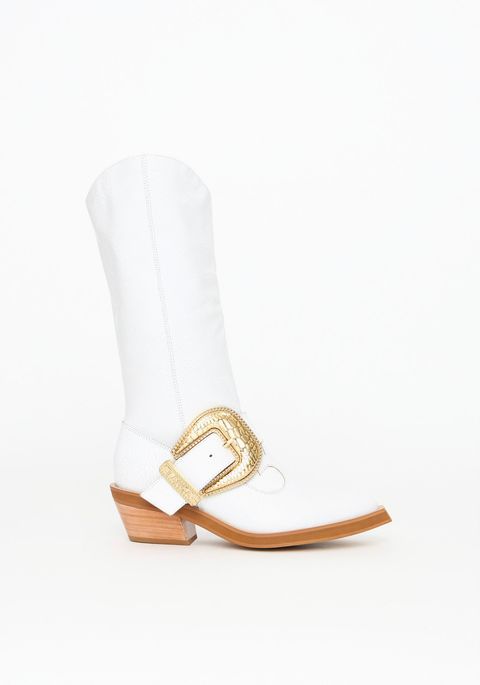 Bota Western Couro Cano Longo