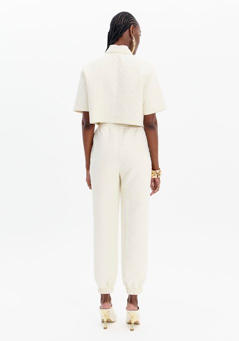 Calça Jogging Cintura Média Matelassê