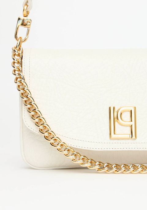 Bolsa Shoulder Bag Couro Com Fecho LP