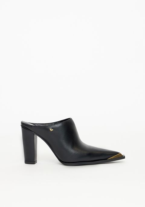 Ankle Boot Couro Com Biqueira
