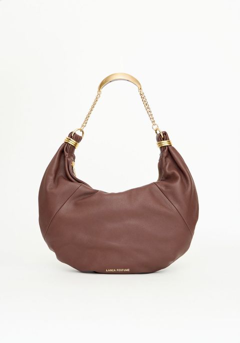 Bolsa Shopping Bag Couro Com Alça De Metal