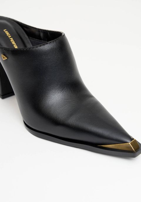 Ankle Boot Couro Com Biqueira
