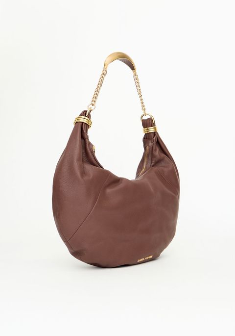 Bolsa Shopping Bag Couro Com Alça De Metal