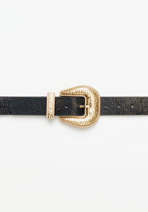 Cinto Cintura Fivela Croco