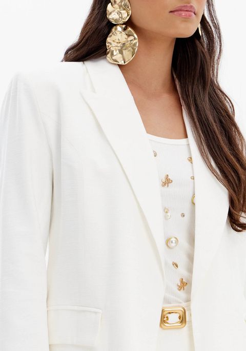 Blazer Transpassado Alongado