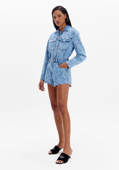 Short Jeans Comfort Cintura Alta Name