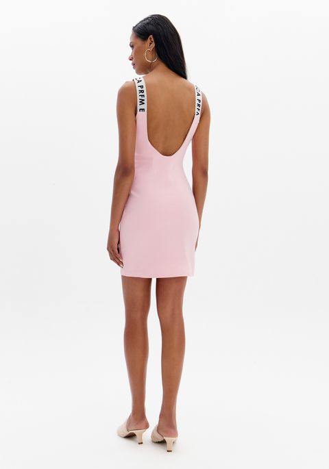 Vestido Curto Com Alças De Elástico