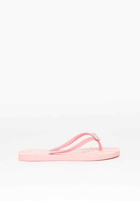 Chinelo De Tiras Com Enfeite Losango