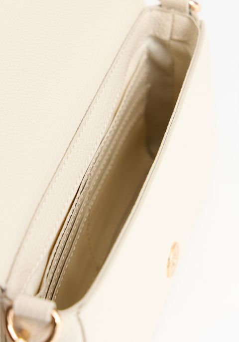 Bolsa Crossbody Com Estampa Logo Em Relevo