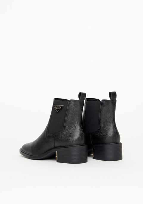 Bota Coturno Chelsea Com Enfeite