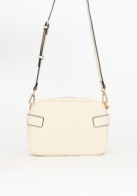 Bolsa Crossbody Com Aplicação E Estampa De Alta Frequência