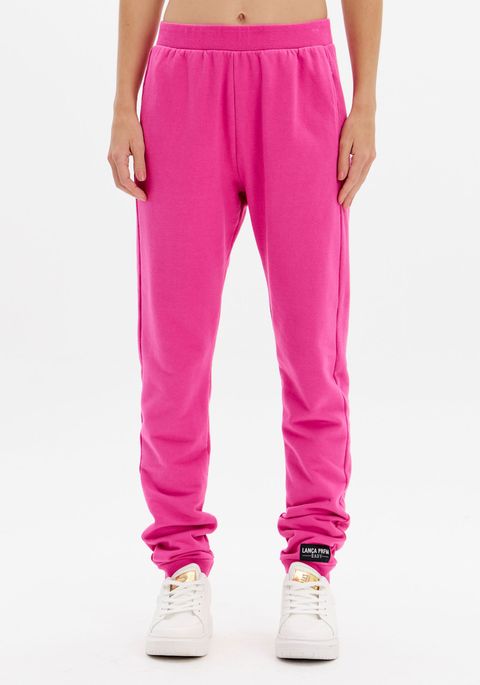 Calça Jogging Cintura Alta Bolsos