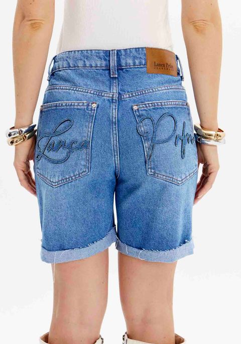 Bermuda Jeans Alongada
