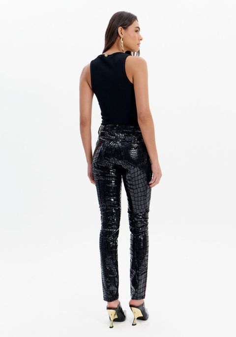 Calça Sarja Skinny Cintura Super Alta Héstia