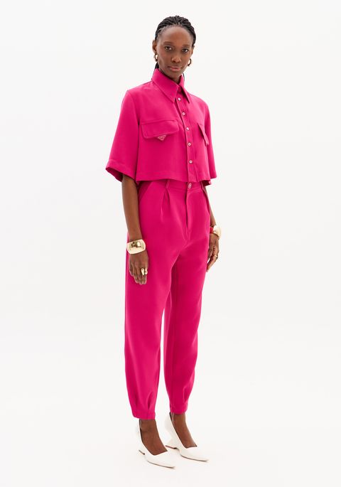 Calça Slouchy De Cintura Alta