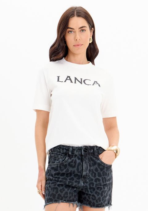 T-shirt Manga Curta Com Name