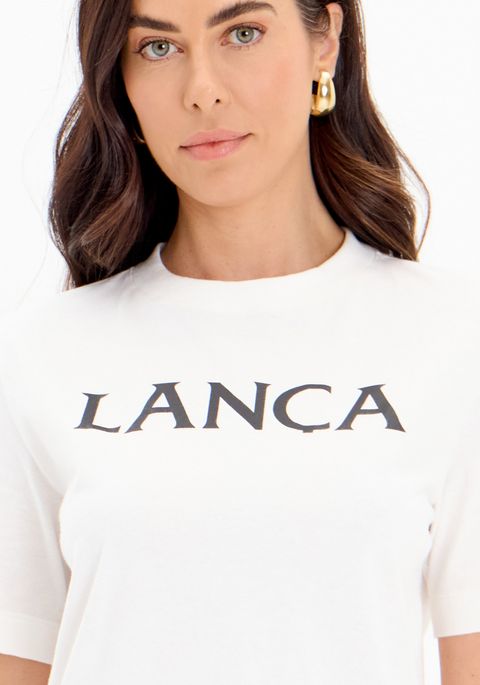 T-shirt Manga Curta Com Name