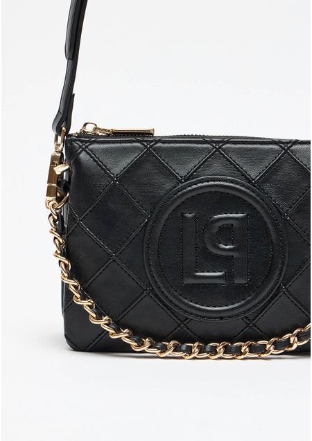 Bolsa Shoulder Bag Com Nervura