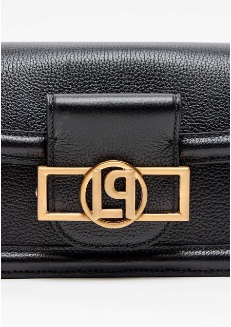 Bolsa Shoulder Bag Couro Com Passador LP