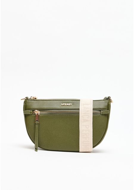 Bolsa Crossbody Com Monograma