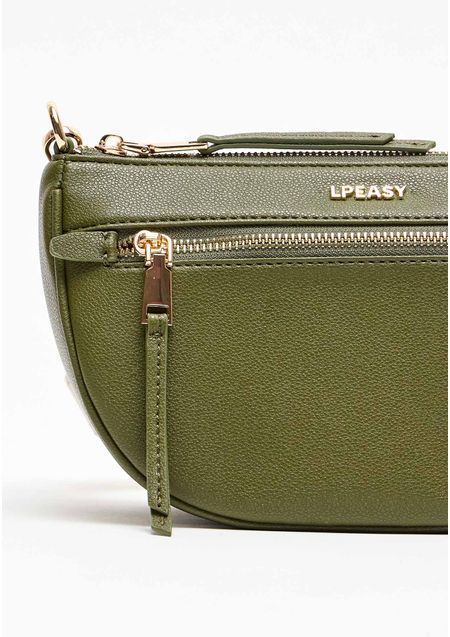 Bolsa Crossbody Com Monograma