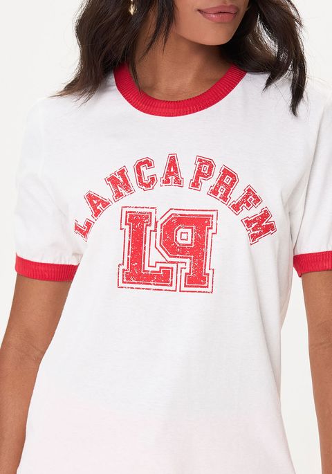 Blusa T-shirt Manga Curta Signature