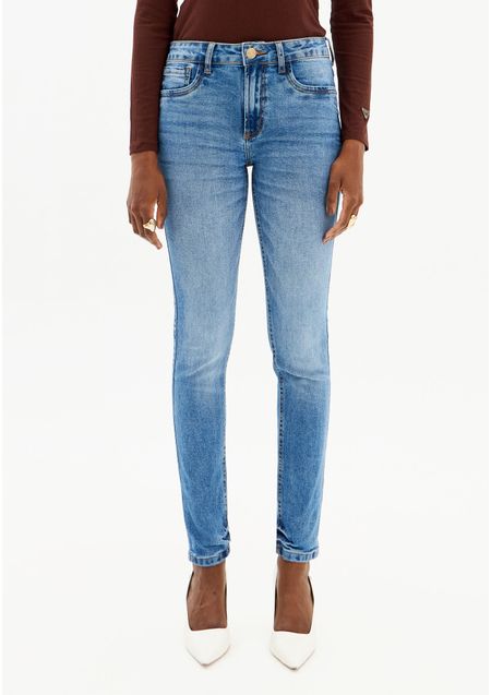 Calça Jeans Nix Skinny Com Cintura Alta