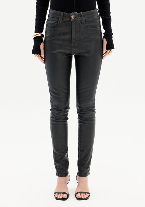 Calça Jeans Skinny Resinada Héstia