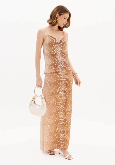 Blusa De Alças Decote Degagê